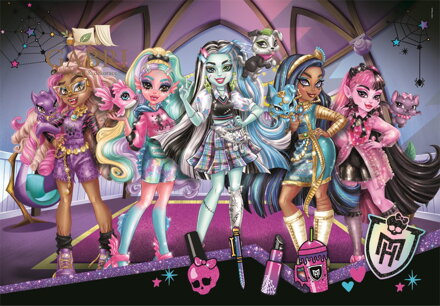 CLEMENTONI Puzzle Monster High 104 dílků