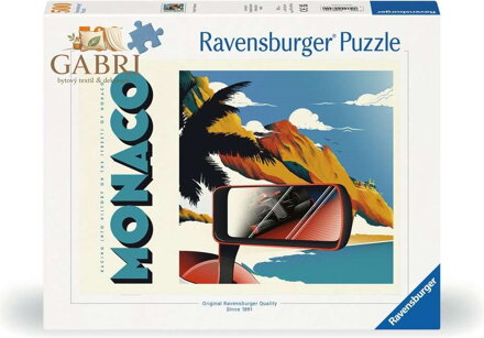 RAVENSBURGER Puzzle Monako 500 dílků