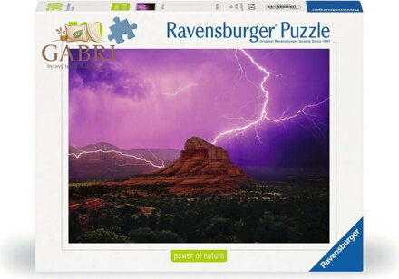 RAVENSBURGER Puzzle Růžová bouřka 500 dílků