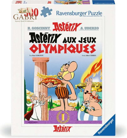 RAVENSBURGER Puzzle Asterix na Olympijských hrách 500 dílků