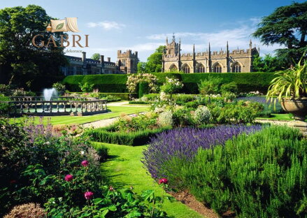 RAVENSBURGER Puzzle Kouzelné zahrady: Královské zahrady, hrad Sudeley, Anglie 1000 dílků