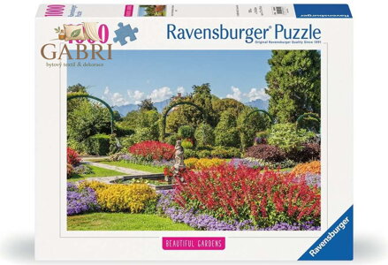 RAVENSBURGER Puzzle Kouzelné zahrady: Park Pallavicino, Itálie 1000 dílků