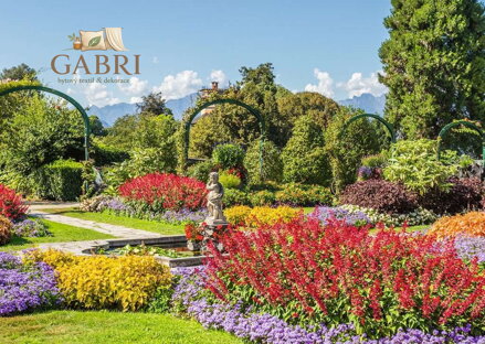 RAVENSBURGER Puzzle Kouzelné zahrady: Park Pallavicino, Itálie 1000 dílků