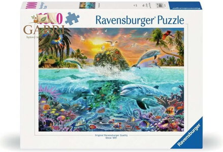 RAVENSBURGER Puzzle Podmořský ostrov 1000 dílků