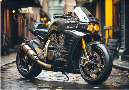 DINO Puzzle Motocykl 500 dílků