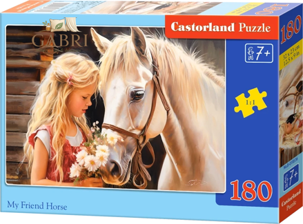 CASTORLAND Puzzle Můj přítel kůň180 dílků