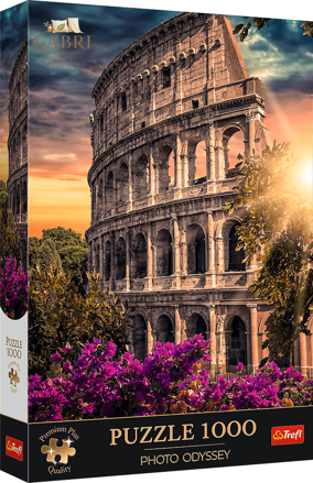 TREFL Puzzle Premium Plus Photo Odyssey: Koloseum, Řím, Itálie 1000 dílků