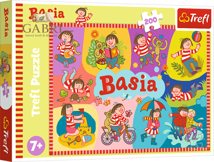 TREFL Puzzle Basia 200 dílků