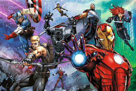 TREFL Puzzle Marvel: Hrdinové vždy připraveni 160 dílků