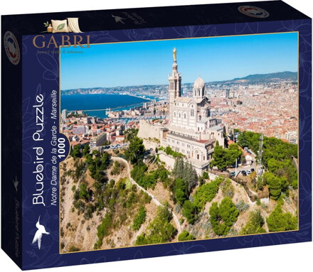 BLUEBIRD Puzzle Bazilika Notre-Dame de la Garde 1000 dílků