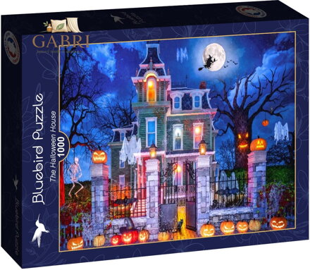BLUEBIRD Puzzle Strašidelný dům 1000 dílků
