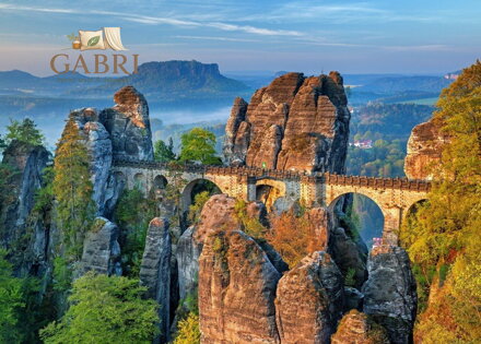 BLUEBIRD Puzzle Skalní most Bastei 500 dílků