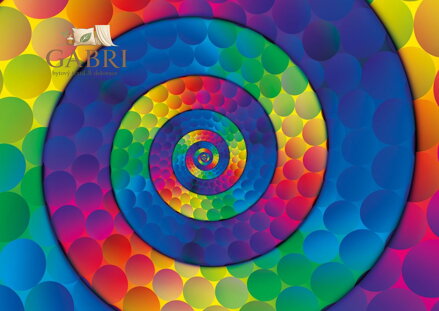 YAZZ Puzzle Spirála z koulí 1000 dílků