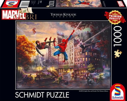 SCHMIDT Puzzle Marvel: Spiderman Ultimate Alliance 1000 dílků