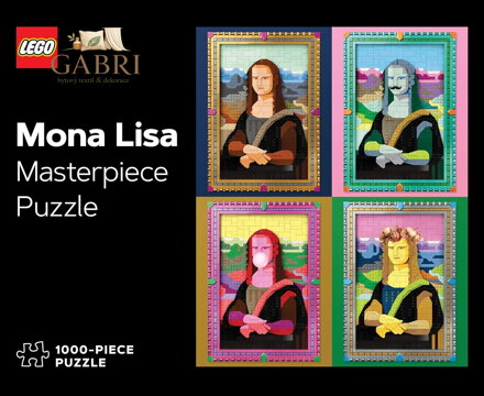 CHRONICLE BOOKS Puzzle Mona Lisa 1000 dílků