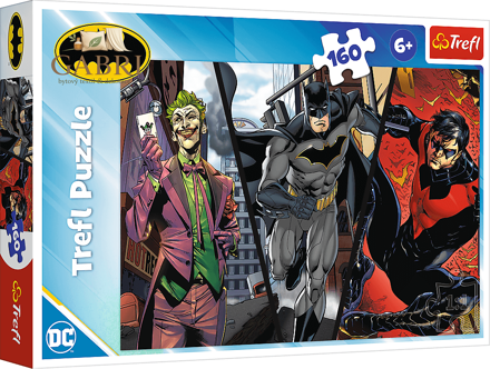 TREFL Puzzle Batman v akci 160 dílků