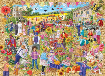 GIBSONS Puzzle Festival strašáků 1000 dílků