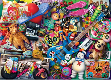 GIBSONS Puzzle Milujeme 80. léta 1000 dílků
