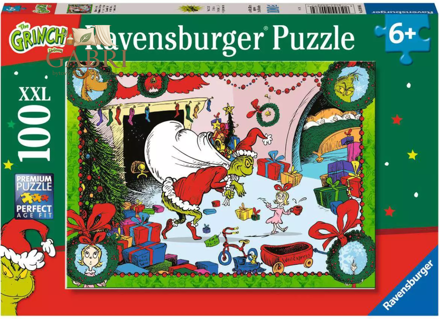 RAVENSBURGER Puzzle Grinch XXL 100 dílků