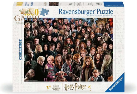 RAVENSBURGER Puzzle Challenge: Harry Potter 1000 dílků