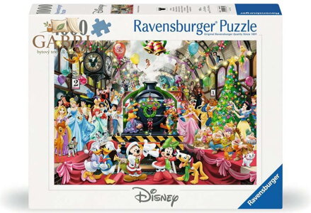 RAVENSBURGER Puzzle Disney Vánoce: Všichni na palubě 1000 dílků