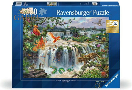 RAVENSBURGER Puzzle Fantastické vodopády Iguaçu 1000 dílků