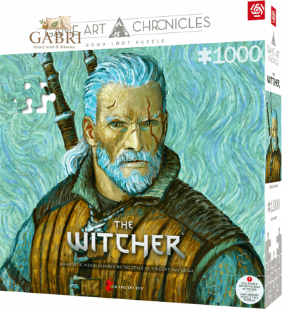 GOOD LOOT Puzzle The Witcher: Geralt z Rivie 1000 dílků