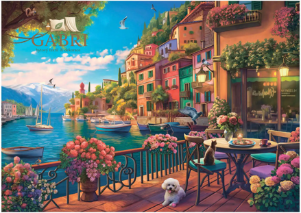 ANATOLIAN Puzzle Kavárna Como XL 700 dílků