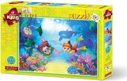 ART PUZZLE Puzzle Potápěči 50 dílků