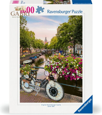 RAVENSBURGER Puzzle Květiny z Amsterdamu 1000 dílků