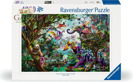 RAVENSBURGER Puzzle Tropičtí draci 4000 dílků
