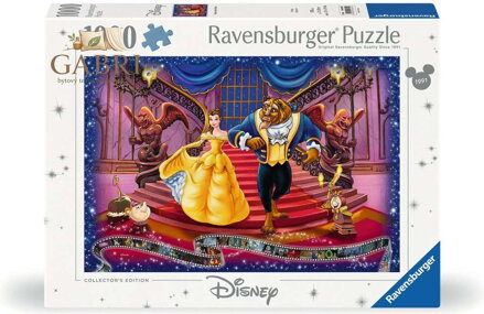 RAVENSBURGER Puzzle Kráska a zvíře 1000 dílků