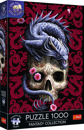 TREFL Puzzle Premium Plus Fantasy Collection: Orientální drak 1000 dílků