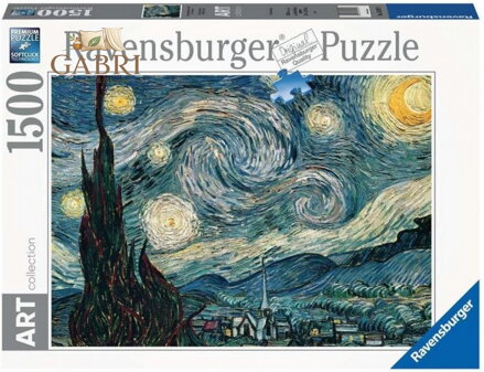 RAVENSBURGER Puzzle Art Collection: Hvězdná noc 1500 dílků