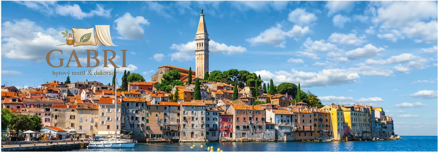 DINO Panoramatické puzzle Přístav Rovinj 1000 dílků