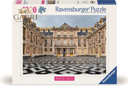 RAVENSBURGER Puzzle Impozantní hrady a zámky: Versailles, Francie 1000 dílků