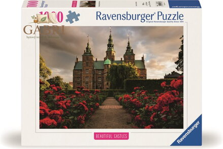 RAVENSBURGER Puzzle Impozantní hrady a zámky: Rosenborg, Dánsko 1000 dílků