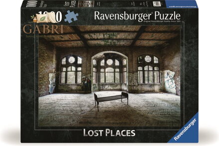 RAVENSBURGER Puzzle Ztracená místa: Opuštěná komnata 1000 dílků