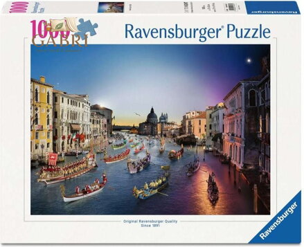 RAVENSBURGER Puzzle Benátky 1000 dílků