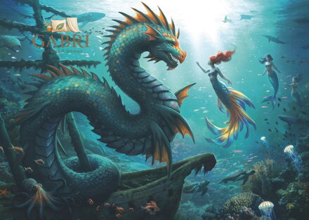 RAVENSBURGER Puzzle Tajemství mořských příšer 1000 dílků