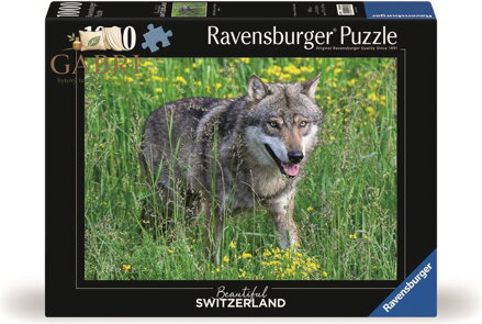 RAVENSBURGER Puzzle Nebojácný vlk 1000 dílků
