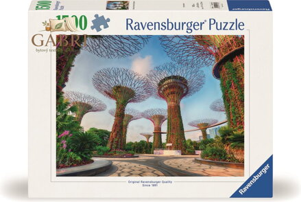 RAVENSBURGER Puzzle Super stromy v Singapuru 1500 dílků