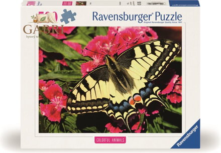 RAVENSBURGER Puzzle Krásný motýlek 500 dílků