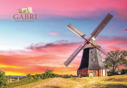 RAVENSBURGER Puzzle Větrný mlýn 300 dílků