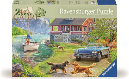 RAVENSBURGER Puzzle Léto u jezera 200 dílků