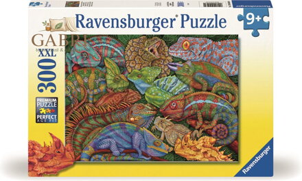 RAVENSBURGER Puzzle Úžasní plazi 300 dílků