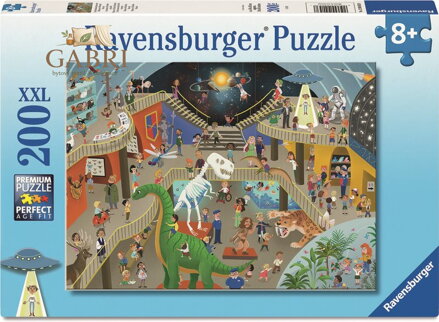 RAVENSBURGER Puzzle Muzeum přírodních věd XXL 200 dílků