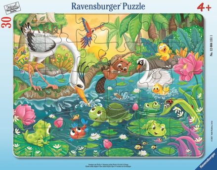 RAVENSBURGER Puzzle Letní radovánky u vody 30 dílků