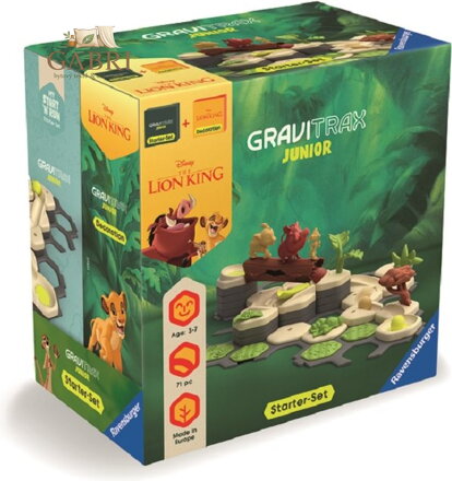 RAVENSBURGER GraviTrax Junior Bundle: Startovní sada Start + Disney: Lví král