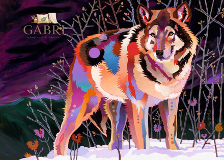 HEYE Puzzle Noční vlk 1000 dílků